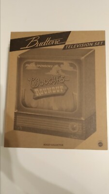 Vintage Woody's Roundup Television Set Adult Collector von Mattel #OVP Disney