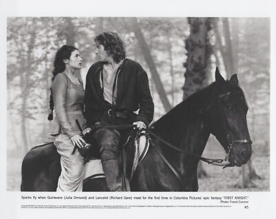 Richard Gere + Julia Ormond in First Knight (1995) Original Vintage Photo 835