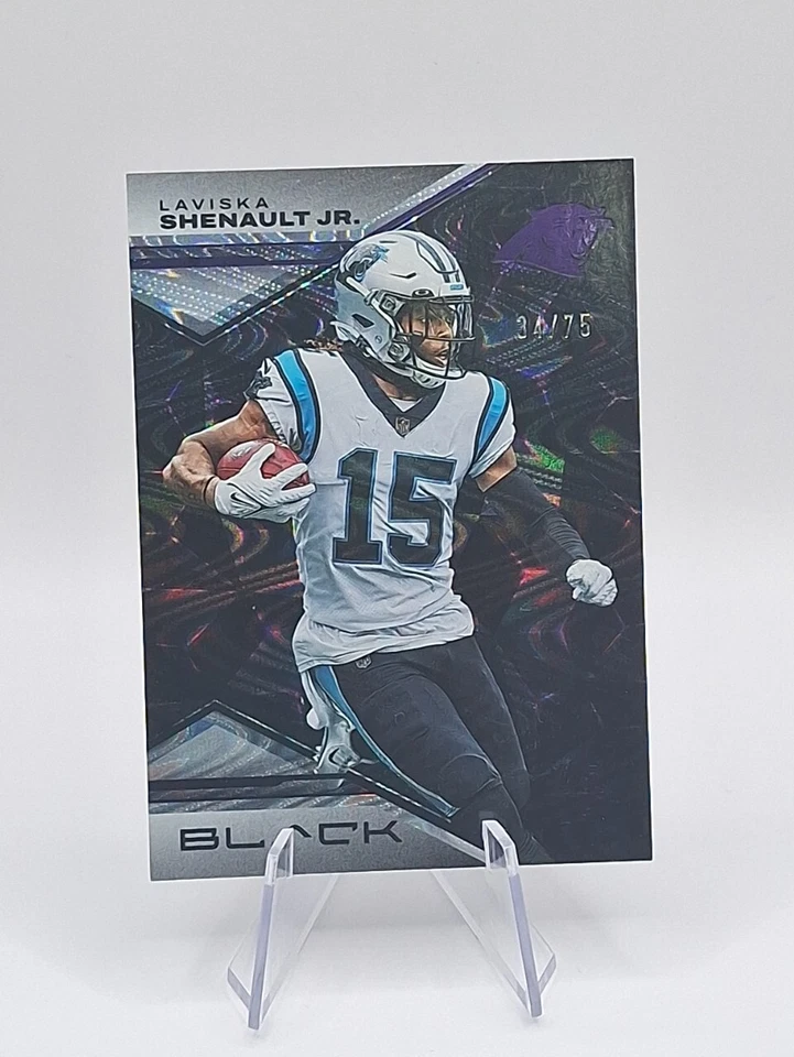 2023 Panini Black #20 Laviska Shenault Jr. 34/75 Carolina Panthers - Image 2 of 4