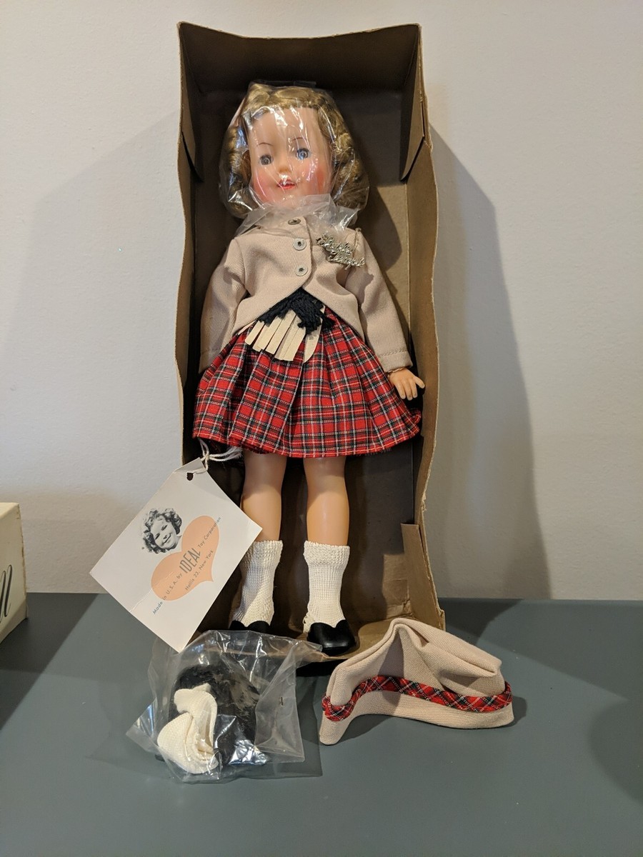 Shirley Temple Doll by Ideal In Original Box No.9500 Vintage made 