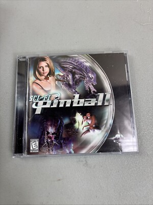 Sci Fi Pinball PC Big Box CD ROM Fox Arcade Alien Predator Buffy The Fly 1999