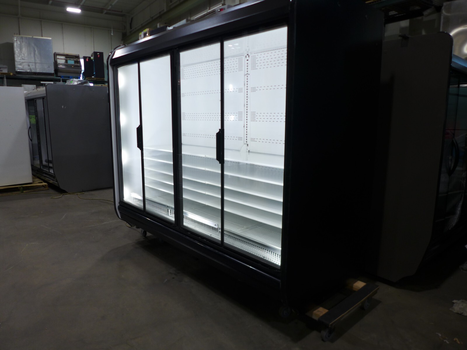 2020 Hussmann IDDF5SU Med Temp 8' Grocery Dairy Deli Cooler Merchandiser LED