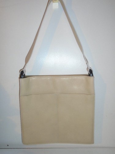 NWOT GUCCI IVORY-STONE LEATHER HOBO STLE SHOULDER BAG N0. 001.3444.1801 - Picture 2 of 10