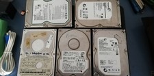 Lotto 5HD x  2X SATA -  3 IDE Hard Drive SEAGATE, IBM, MAXTOR Fail Test!