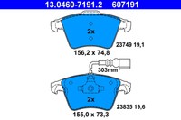 BremsbelÄGe Vw P. Touareg 2.5-6.0 02-10