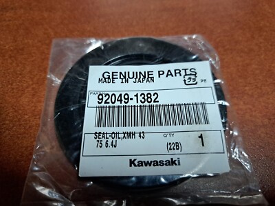 92049-1382 KAWASAKI OEM OIL SEAL, XMH 43 | eBay