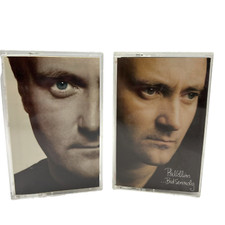 Lot Of 2 Phil Collins Cassette Tapes: Both Sides  ...But Seriously USED NICE