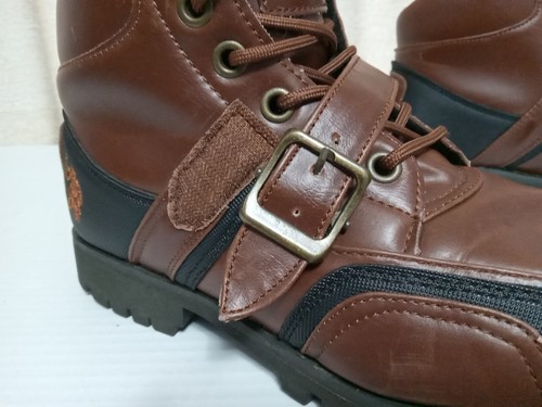 U.S. POLO Assn. Andes Strap over Lace Up Boots Mens 9.5 M Brown Pre-owned - Picture 23 of 24