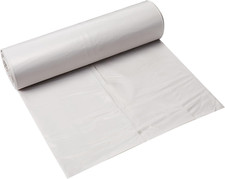 20' x 100' Clear 4-Mil Low Density Poly Plastic Sheeting Roll - CF0420C