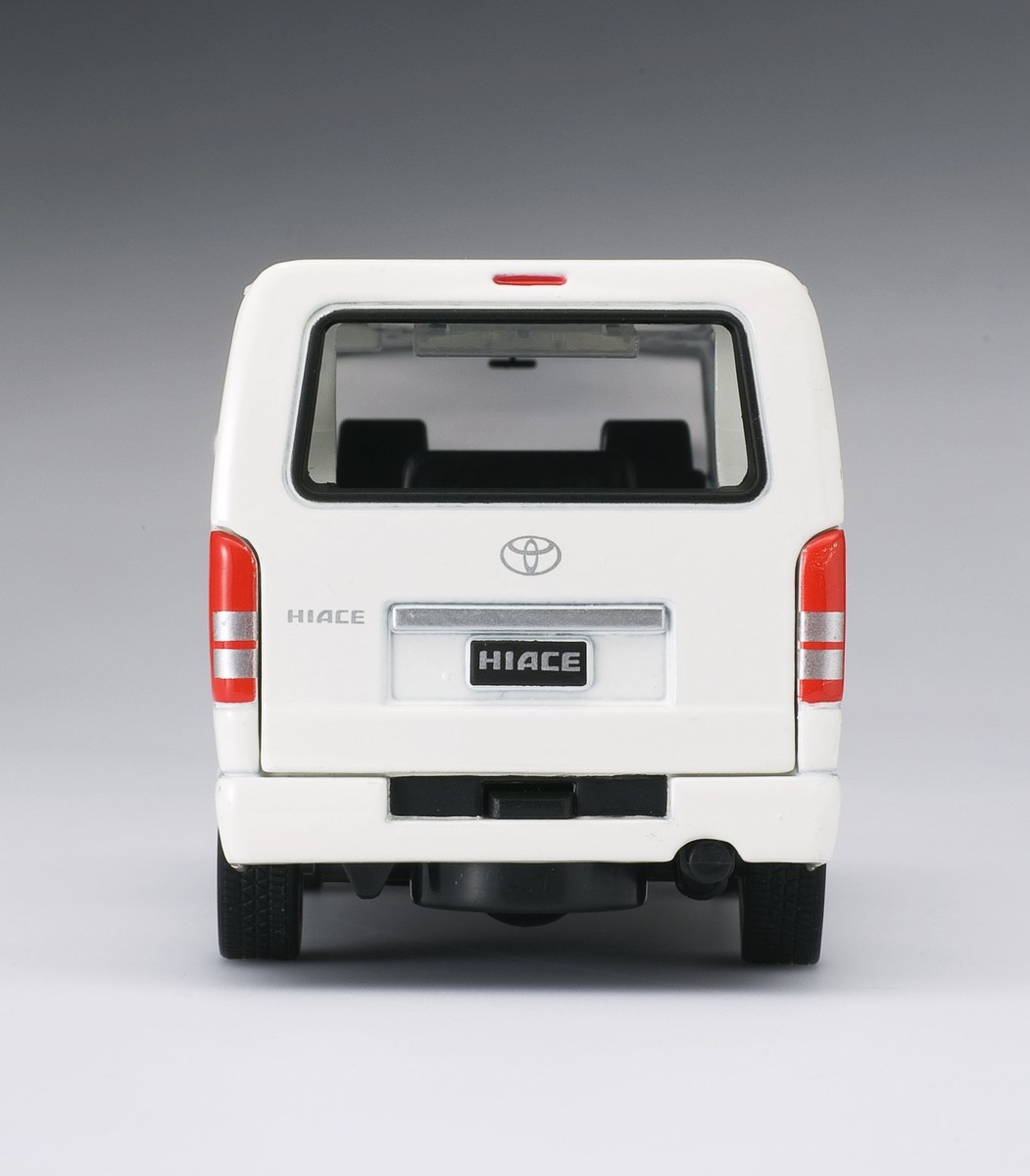 AGATSUMA TOYOTA HIACE VAN White 1/36 Diapet DK-5118 ABS Diecast