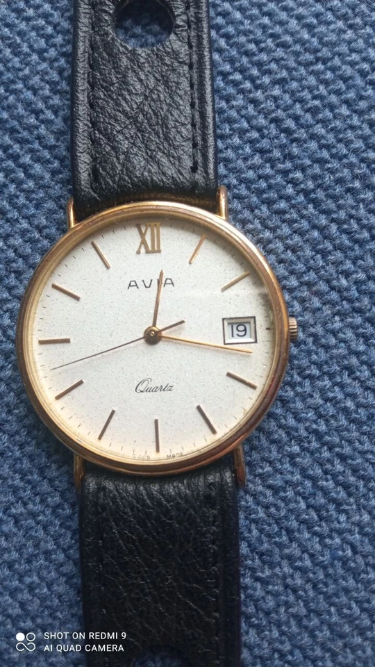 Reloj Hombre Avia Vintage Cuarzo Hecho en Suiza Foto 2 de 4