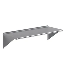 24 in. x 60 in. Stainless Steel Wall Shelf