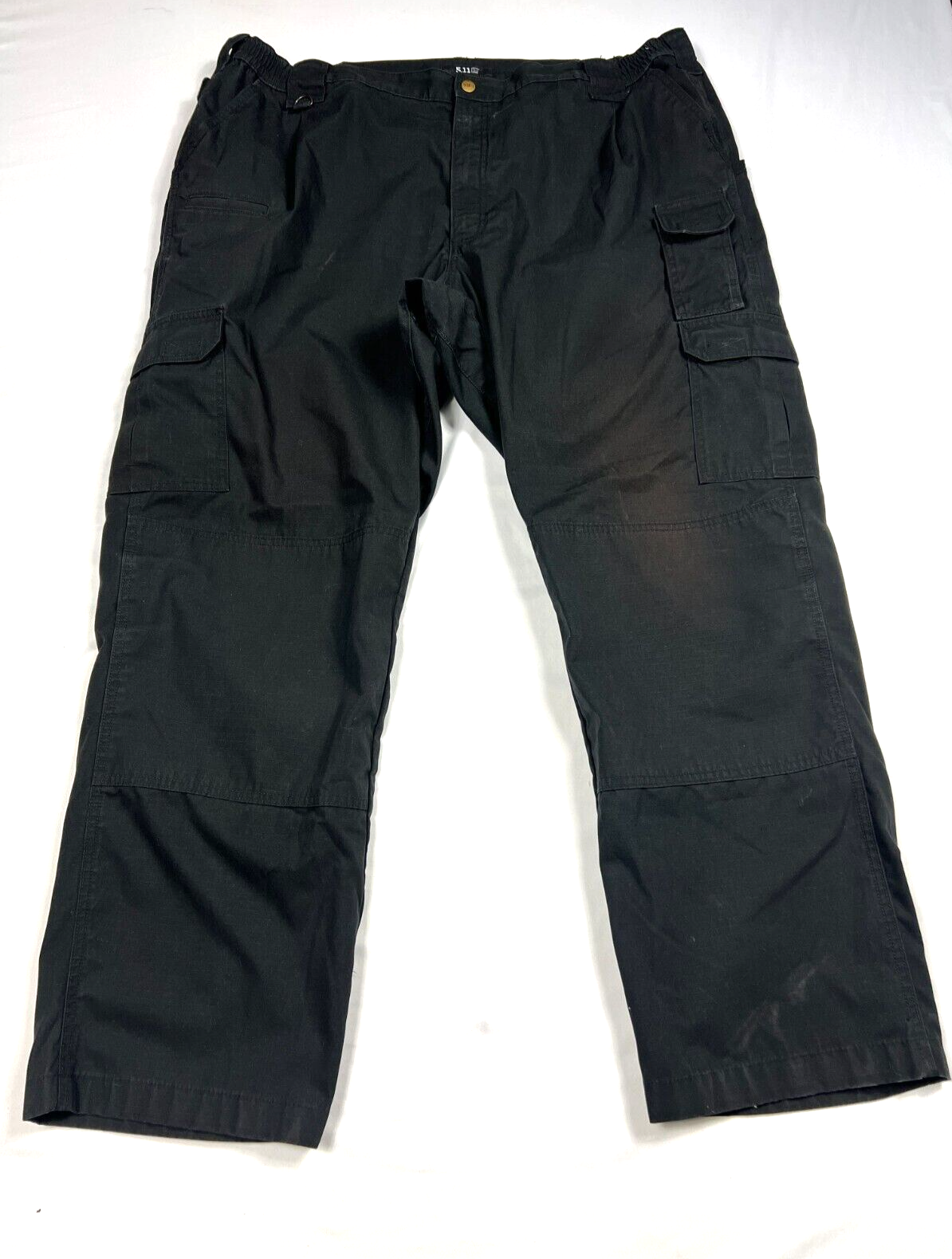 5.11 Tactical Cargo Pants Black Rip Stop technology Military Men's 40X32