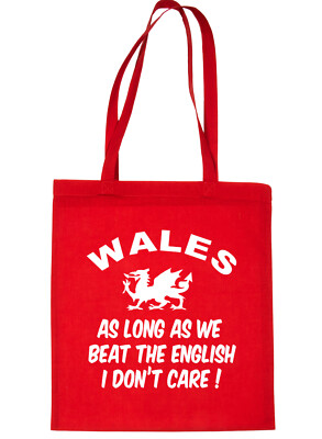 Wales Beat The English Rugby 6 Nationen Einkaufstasche fürs Leben 