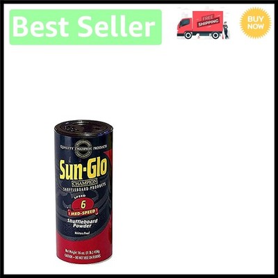 16 oz Imperial Medium Speed Shuffleboard Powder - For Small & Large Tables