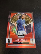 2026 Panini prizm world cup Monopoly soccer red prizm-Marta