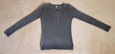 s.Oliver Strickpullover grau Damen Gr. 36 mit...
