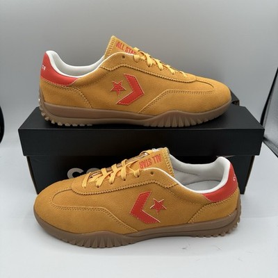 Converse Run Star Trainer OX Shoes Mens 8 Women 9.5 Electrolight/ Vermillion Red