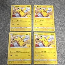 pikachu pokemon card mcdonalds 2021 PSA 7 2021 Pokmon Pikachu Holo McDonald's Collection 25th Anniversary Pokemon