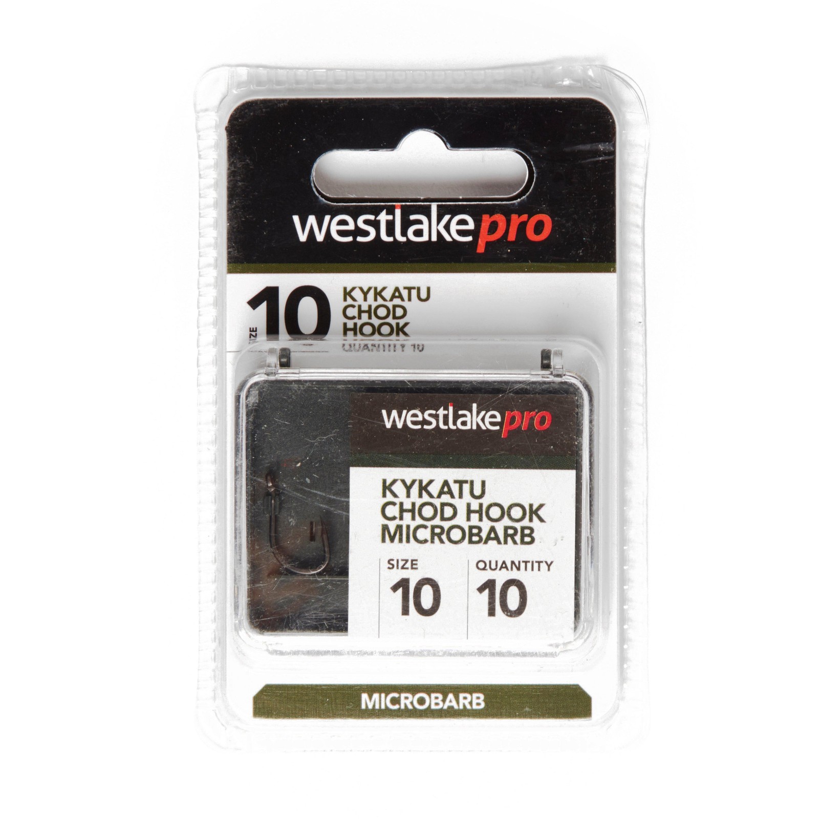 New WESTLAKE Kykatu Chod Micro Barb Hook Size 10