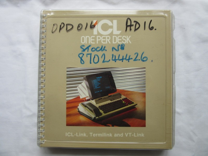 2 x ICL One Per Desk Software Capsules ICL-Link/Termilink/VT-Link and PowerLink