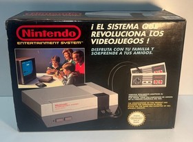 NINTENDO NES CONTROL DECK PAL B SPANISH CONSOLE NES-S-CD-ESP-3 BOXED TESTED