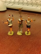 Elastolin Hausser 3 Roman L30 Marching Mint Bought '65 Perfect Paint  Design...