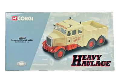Corgi CC11101 1:50 Scale Scammell Constructor Siddle C Cook Heavy Haulage Boxed.