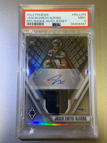 2023 Phoenix Jaxon Smith-Njigba RPS Rookie Auto Jersey PSA 9 Seattle Sehawks RC