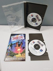 Sega Mega CD Ground Zero Texas Video Game with manual *MINT DISCS*