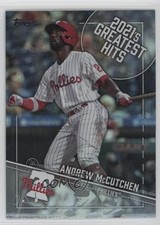 2022 Topps Series 1 2021's Greatest Hits Andrew McCutchen #21GH-12 17qs