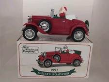 The Eastwood Company 1992 Santa's Roadster banca monete pressofusa con chiave