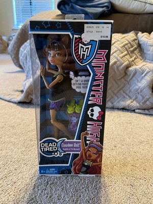 Monster High Dead Tired Clawdeen Wolf Doll (NIB)