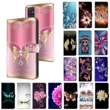 Case For Oppo A1 5G A58 A78 A38 A18 A98 Patterned Flip Wallet Stand Phone Cover