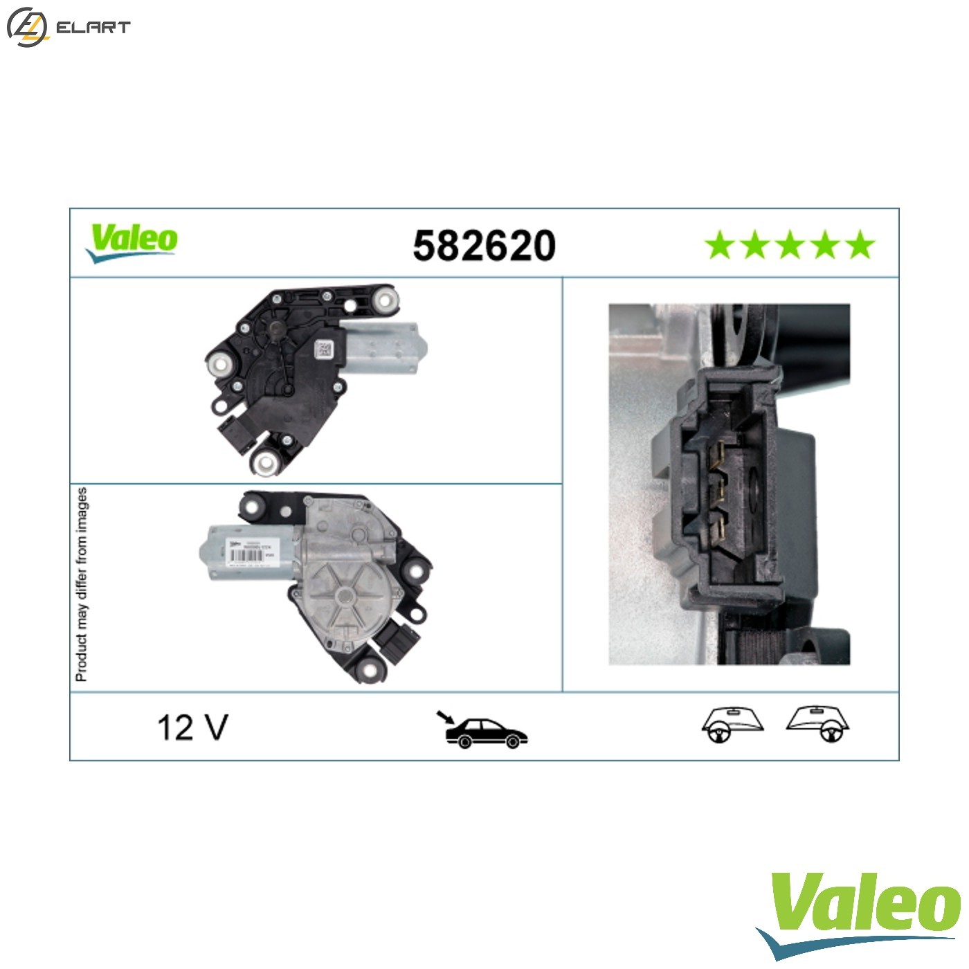 WIPER MOTOR 582620 FOR MERCEDES-BENZ V-CLASS VITO/Mixto/Tourer/Van EQV 1.7L 4cyl