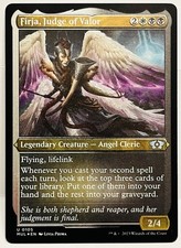 Firja, Judge of Valor (Foil Etched) #105-March of the Machine:Multiverse Legends