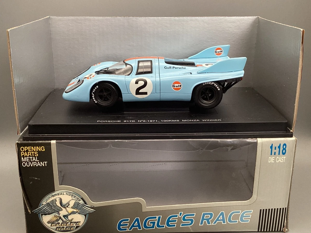 Porsche 917K N°2-9 Universal Hobbies 1/18 – Eagle's Race, Boîte C5 (Occasion)