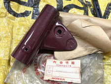 Honda 72 CB250-K4 CB350-K4 RH Cover Upper Front Fork Maroon NOS 51602-344-670MT