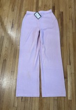 NWT St. John Collection By Marie Gray Pink 80 Wool 20 Rayon Pants Size 8