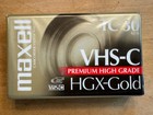 Caméscope Maxell VHS-C TC-30 HGX-Gold bande vierge premium haute qualité neuf/scellé