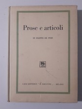 PROSE E ARTICOLI Filippo De Pisis 1947