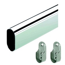 Kleiderstange 30 x 15 mm, auf