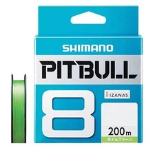 Shimano PITBULL 8/12-Strand Braided PE Fishin...
