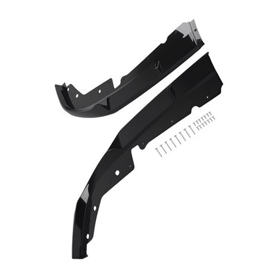 Bumper Add-on Lip for BMW G20 3 Series M Sport 2022-24 Gloss Black Front