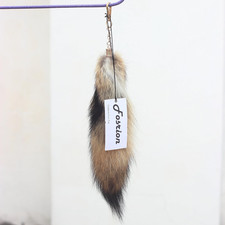 Chunxiao Fluffy Fox Tail Fur Cosplay Toy Cyote Prairie Wolf Tail