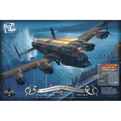 BORDER MODEL BF-011 Avro Lancaster B Mk. III ''Dambuster'' full Interior
