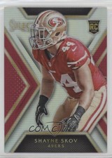2014 Panini Select Rookies Silver Prizm Shayne Skov #151 g9z