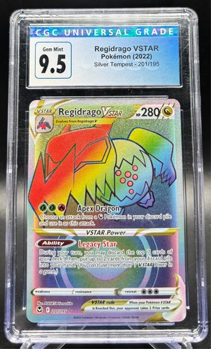 Regidrago VSTAR graded CGC 10 for sale on eBay