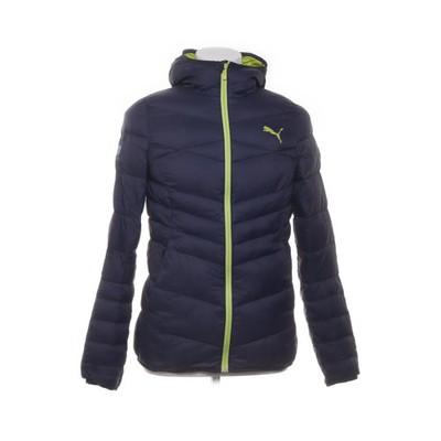 Puma, Daunenjacke, Herren, Größe: M, Blau/Gelb, Daune/Feder/Nylon/Polyester #8v6