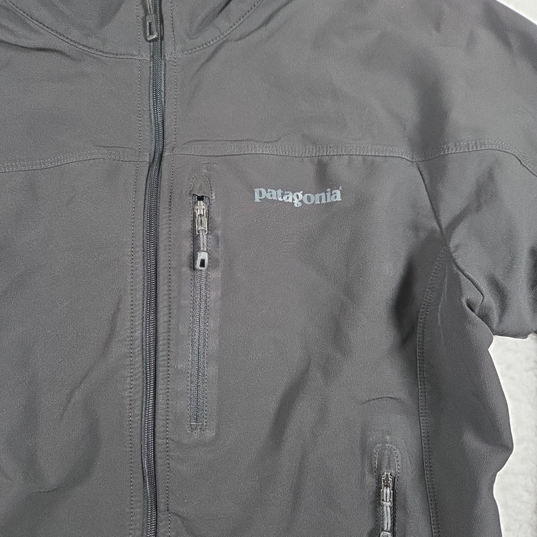 Patagonia Simple Guide Jacket Men’s Small Full Zip Black Utility - second product detail image
